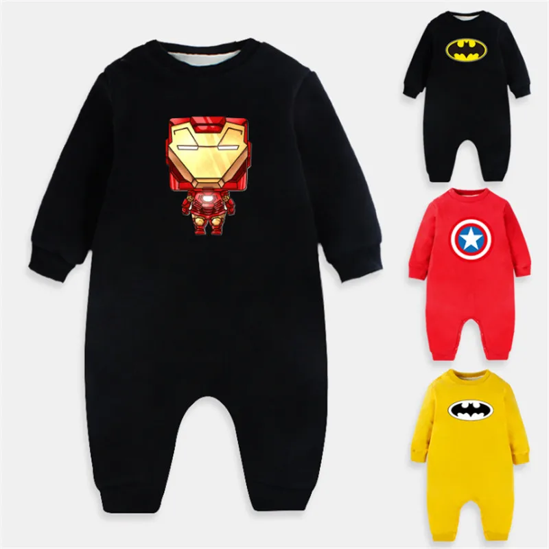 

Toddler New Born Baby Boy Girl Romper Superman Long Sleeve Winter Warm Clothes Costume Gift Boys Rompers Spring Autumn Clothing