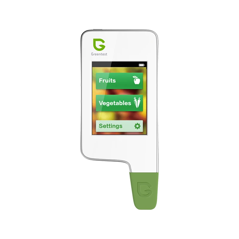 Greentest 1 Высокоточный цифровой пищевой нитратный тестер для обнаружения фруктов и овощей, экологический тестер безопасности, забота о здоровье, белый цвет