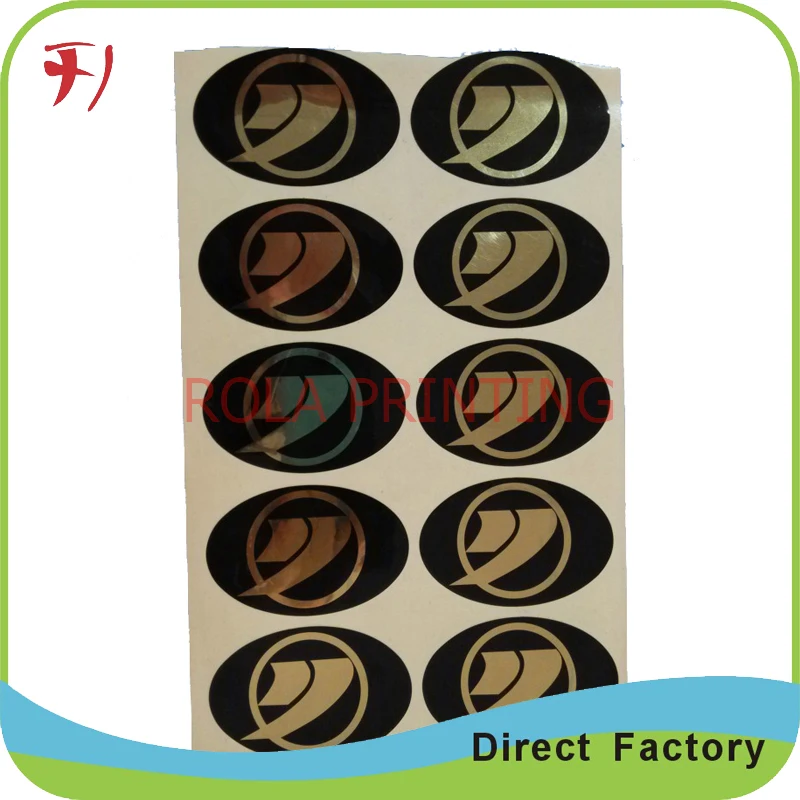 font b Customized b font Black vinyl dome resin font b sticker b font font