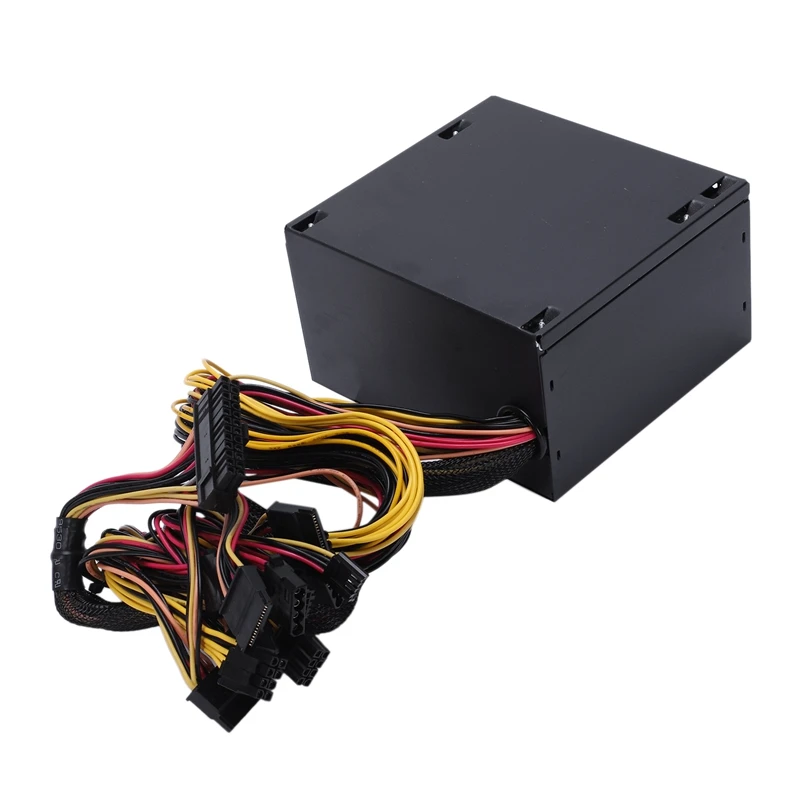 HOT-170-260V ماكس 650 W امدادات الطاقة Psu Pfc الأحمر 12 سنتيمتر مروحة كاتمة للصوت 24Pin 12 V جهاز كمبيوتر شخصي Sata الألعاب Pc الطاقة توريد ل إنتل Amd