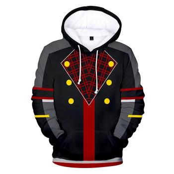 

new 2019 kingdom hearts 3 clothes cos hot autumn and winter hooded sweatshirt coat unisex couple love parent-child