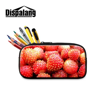 

Dispalang Strawberry Makeup Bag Cosmetic Case Pencil Case Cute School Supplies Pencil Box Stationery Gift School Pencil Bag