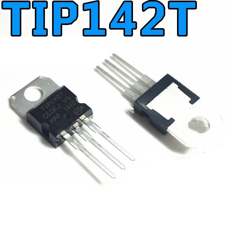 10pcs/lot TIP142T TIP142 TO 220 NPN Darlington Transistor 100V / 15A