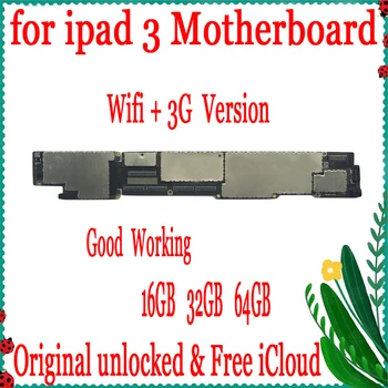 

with SIM Card for ipad 3 Wifi+3G Version Motherboard,Original unlocked for ipad 3 Wifi+3G Version Mainboard,Free iCloud