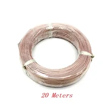 20 м высокой частоты подачи RG316 Один многожильный/single-многожильный провод экранированный радиочастотного сигнала Соединительный провод диаметром 2,5 мм