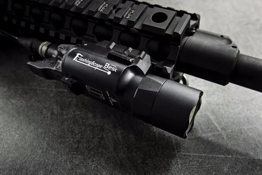 420 люмен CREE светодиодный тактический винтовка airsoft пистолет фонарик факел оружие белый свет с Пикатинни