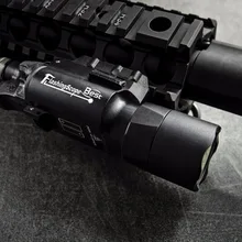 420 люмен CREE светодиодный тактический винтовка airsoft пистолет фонарик факел оружие белый свет с Пикатинни