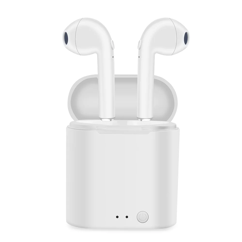 

WPAIER I7S TWS Portable Bluetooth Headphones Wireless Earphones With Charging Box mini bluetooth headsets Universal I7STWS