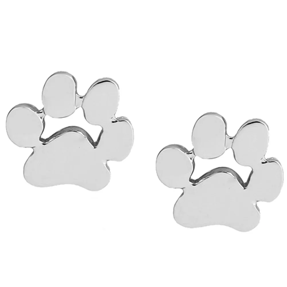 

1pair Women Earrings Cute Animal Feet Bear's Paw Shape Alloy Earring Jewelry Oorbellen New Style Earrings Gorgeous Ornaments
