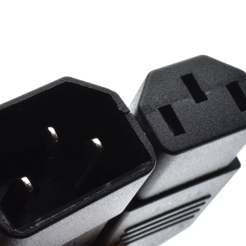 Электрические 250v 10A стандарт Медь IEC320 C13 C14 AC Мощность Шнур кабель Мужской Женский