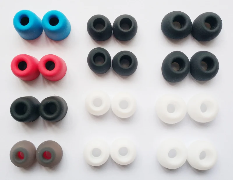 

Hisenior 9Pairs silicone 3Pairs Foam Eartips Combo for Universal Fit In Ear Earphone 4.9mm Inner Size