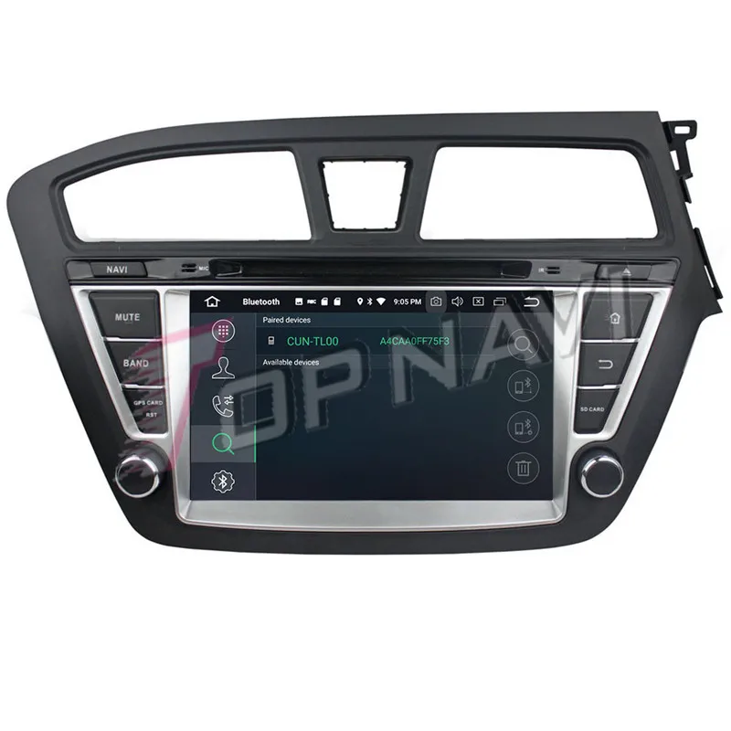 Topnavi 8 ''Android 0 автомобильный dvd плеер головное устройство для hyundai I20 LHD 2014 2015 gps