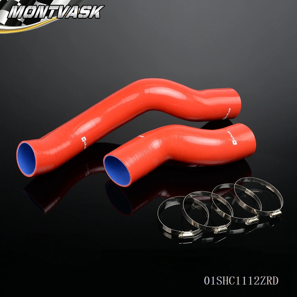 Silicone Turbo Boost Hose Free Clamps Kit Pipe Fit For BMW 335 F20 in