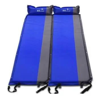 2 Pcs/1 الكثير Flytop 5 cm سميكة 2 شخصين التلقائي نفخ فراش التخييم في الهواء الطلق وسادة الصيد سادة الشاطئ سجادة للرحلات