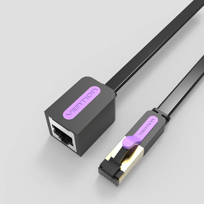Vention Cat7 Ethernet Удлинительный кабель RJ45 штекер гнездо Rj45 Lan сетевой адаптер для ПК