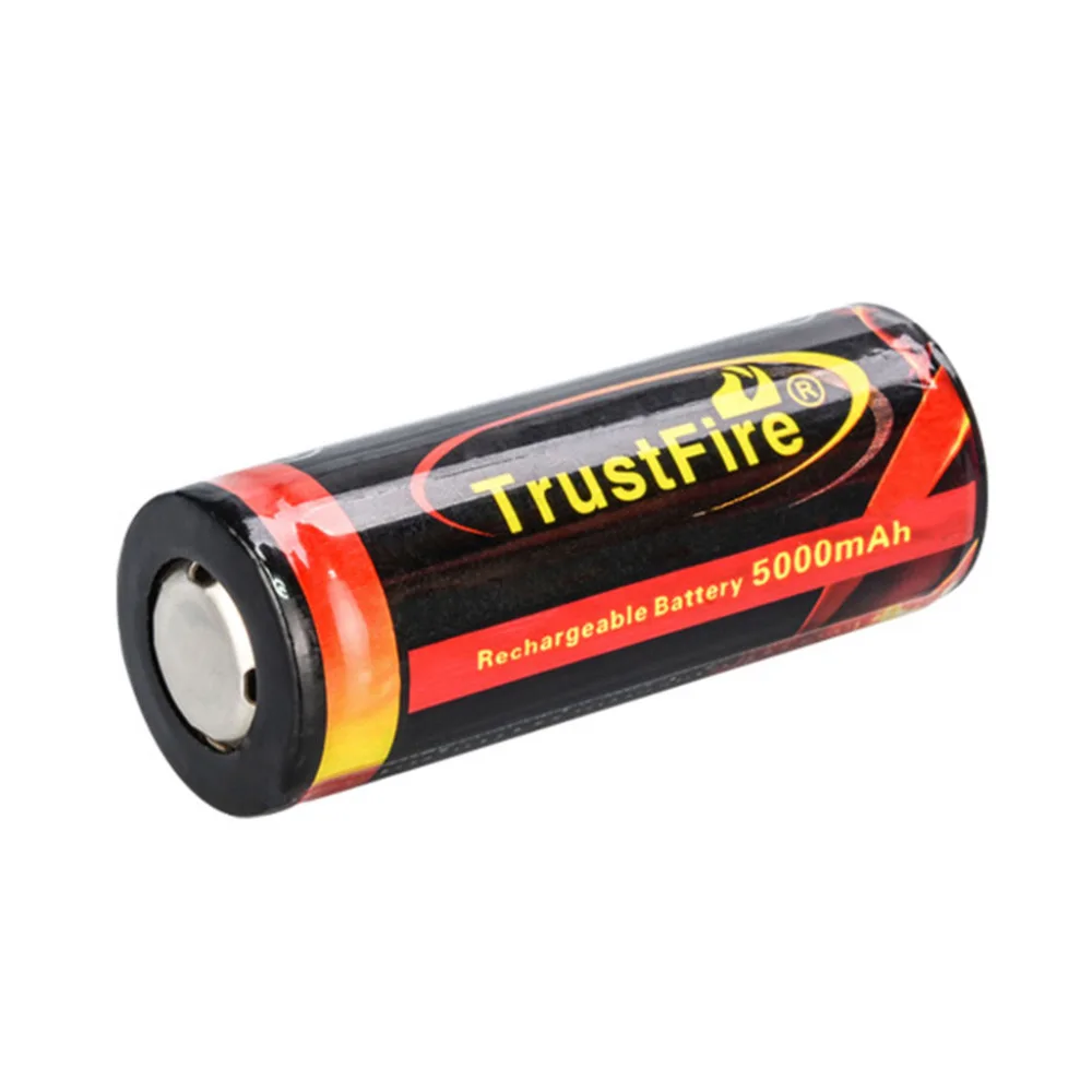 

2019 New Trustfire 26650 Lithium Battery 5000 mAh PCB Protection Board Glare Tactical Flashlight High Quality Strong Effect c