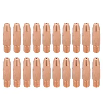 

20pcs/set 24KD MIG Welding Torch Gas Nozzles Welding Contact Tips Holder