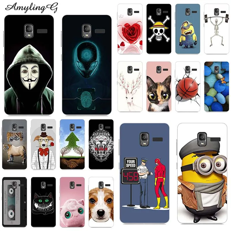 

Fashion Soft Silicon Case for Lenovo A850 plus A850Plus A 850+ 5.5" Case Print Paint Roses Wolf Patterned Cover Phone Back Shell