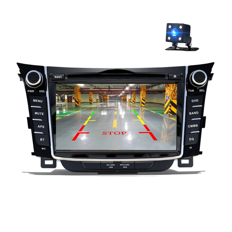 Двойной Дин Радио gps навигатор DVD плеер 2 din для hyundai I30 сенсорный экран 2012 2013 Мультимедиа Стерео
