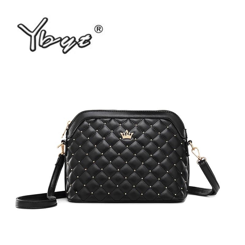 

YBYT Brand 2018 New Women Shoulder Bags Ladies Diamond Lattice Casual Package Women Shell Messenger Crossbody Bags Ladies Bags