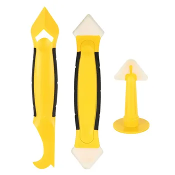 

Mini Handmade Tools Scraper Utility Practical Floor Cleaner Tile Cleaner Surface Glue Residual Shovel Tool 3 Pieces / set