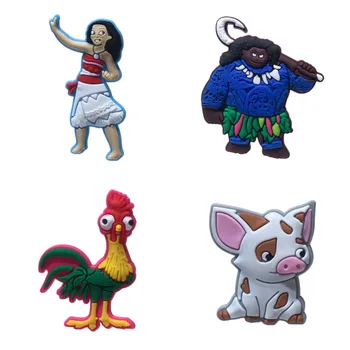 

1PCS Magnetic Fridge Magnet Cartoon Figure Moana PVC Refrigerator Magnet Whiteboard Sticker