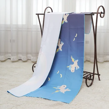 

Zipsoft Brand Microfiber Swimming Towels Cartoon Printed Traveling Sports Quick dry Large size Bath Camping Pool Portable Towel