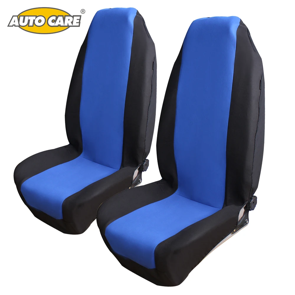 Car Seat Cover Universal 2pcs Blue Covers for Front Seat Auto Seat Cover Styling Protector