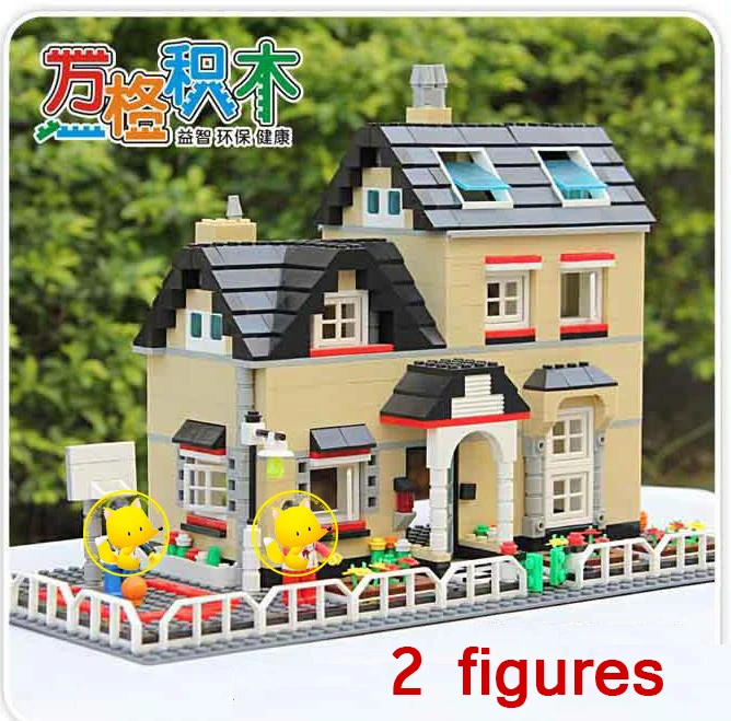 

Wange 34052 Creator Super Large Villa Building Block Eductional Toys Structure House Models Brick Compatible With wange