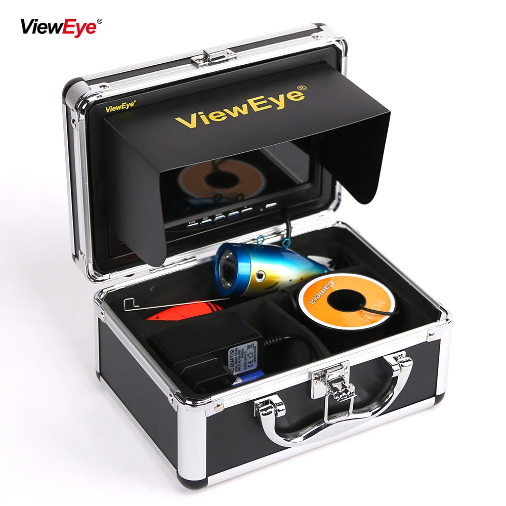 Подводная видеокамера ViewEye 1000 ТВЛ 7 дюймов инфракрассветодиодный лампа для
