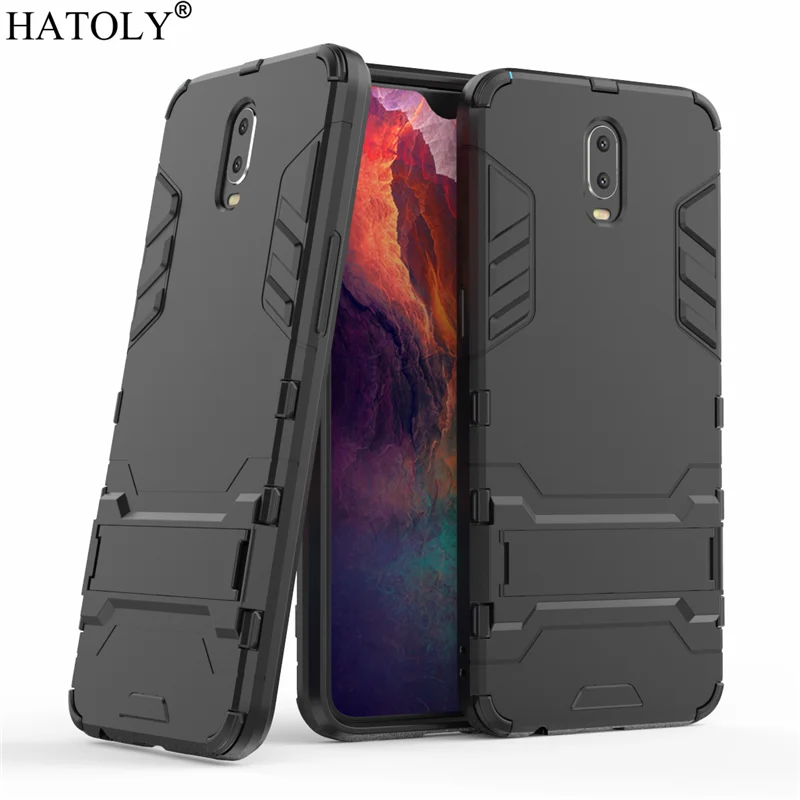 

HATOLY For Armor Case OPPO R17 Case Oppo R17 Shockproof Robot Silicone Rubber Hard Phone Cover For OPPO R17 PGT00 PAGM00