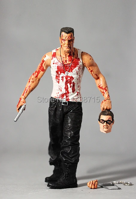 HOT NECA Классический комиксов фильма Город грехов кровавый Марв Микки Рурк 7