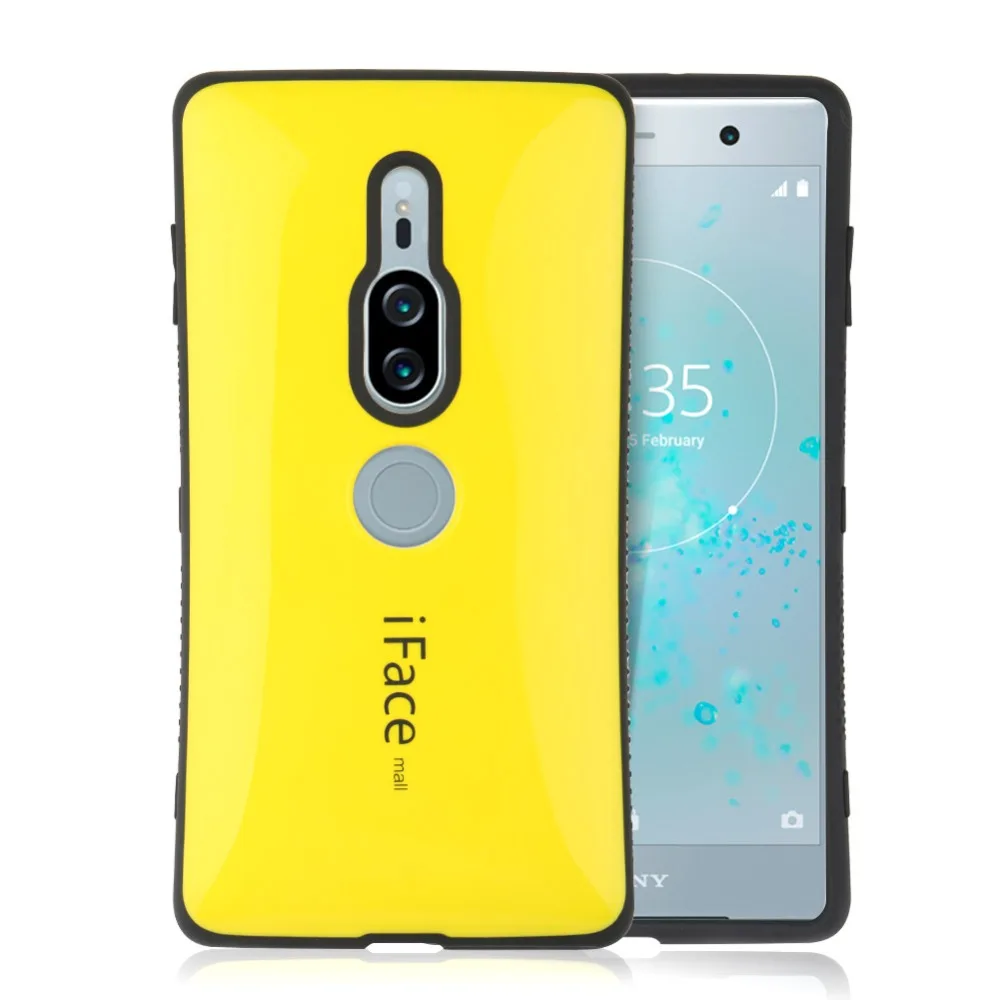 

For Sony XZ2 Premium Case Cover TPU Soft PC Armor Hybrid Back Cover for Sony XZ 2 Premium 5.8" Phone Case