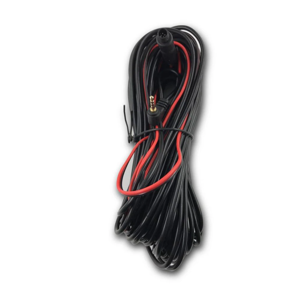 Universal Car Rear View Reverse Camera Recorder 4Pin to 2.5mm Cable with Amplifier Resist Corrosion Durability