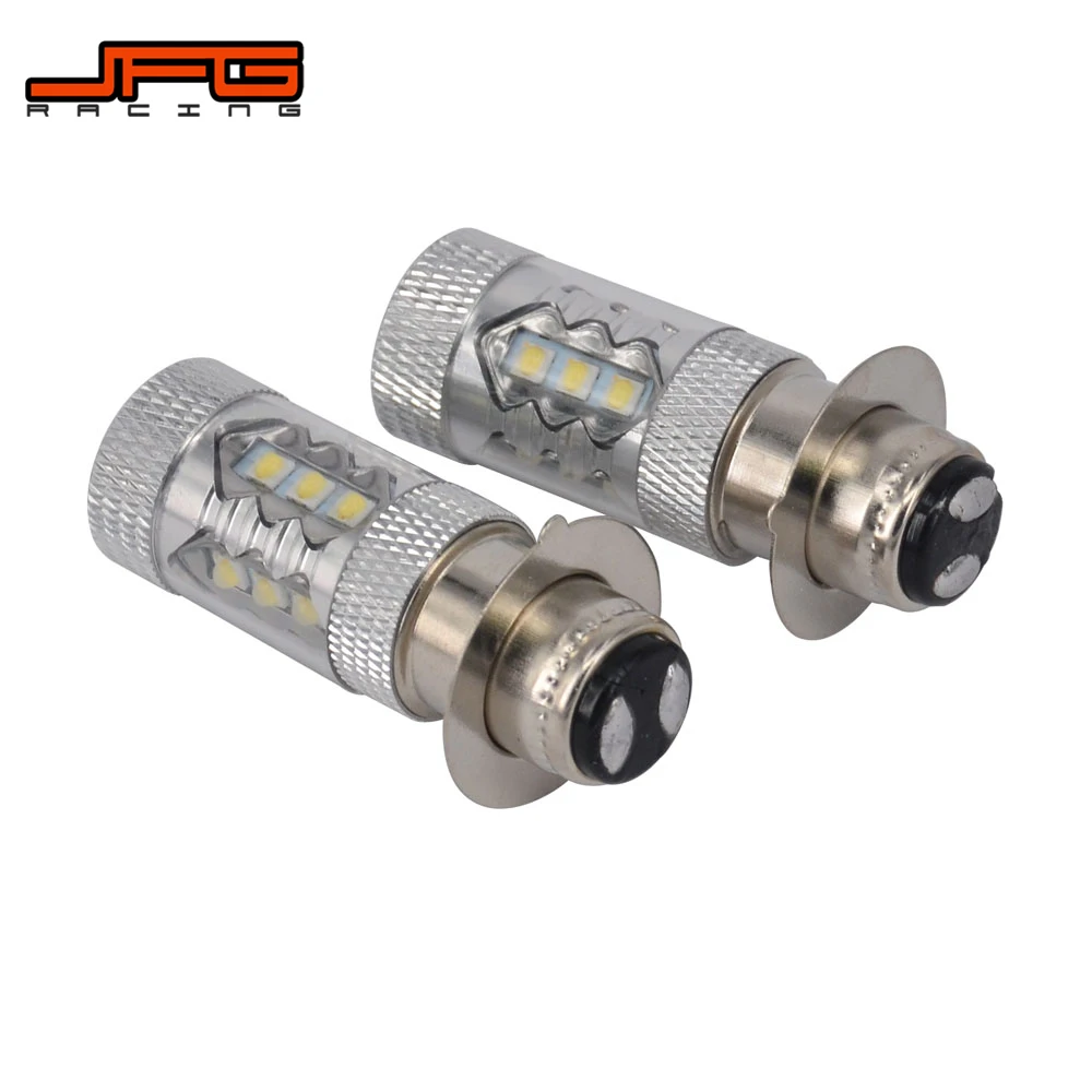 Мотоцикл 2 шт. 80 Вт Супер светодиодные фары лампы для YAMAHA ATV YFM350 400 450 660 700 Raptor Blaster 200