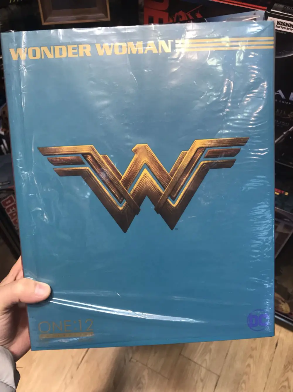 DC Comics Wonder Woman фигурка игрушки кукла 18 см DC justice League Mezco Wonder Woman Gal Gadot Коллекционная модель Фигурки игрушки