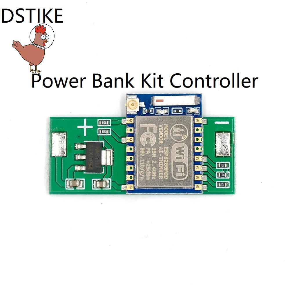 

DSTIKE Deauther Power Bank Controller Tiny ESP8266 deauther board