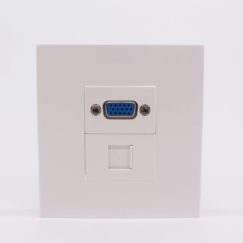 Wall Outlet 15pins VGA+ RJ45 pic 1