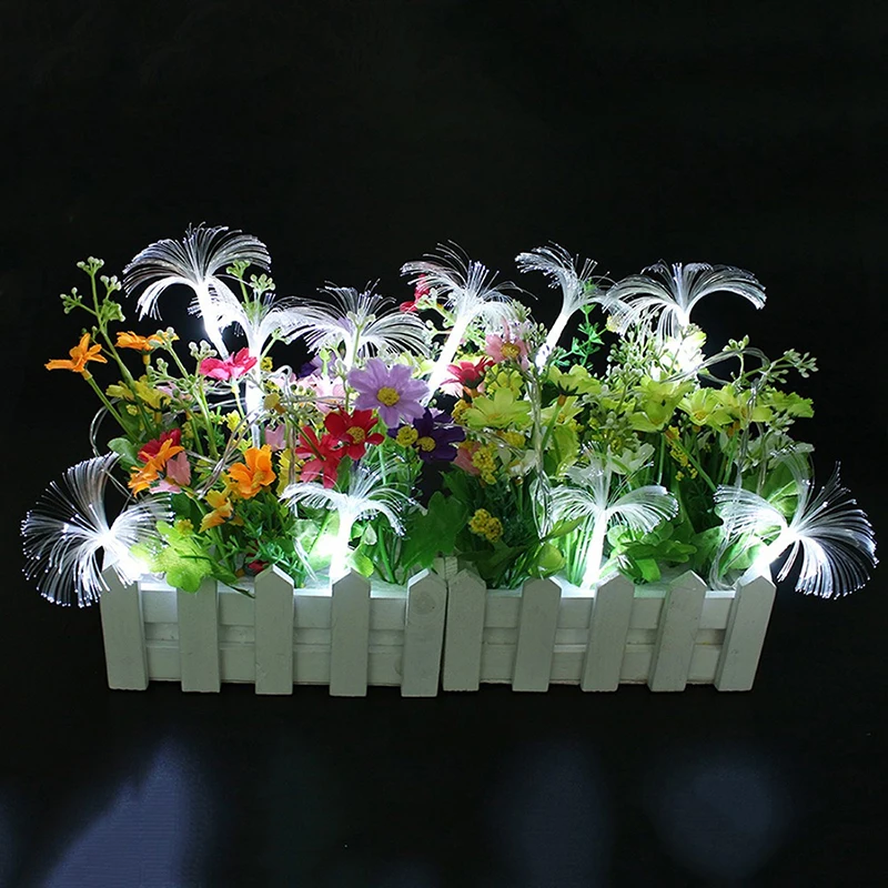 AC110V 220V 10M 100 LED Fiber Optic String Light Twinkle Light Strip for Christmas Garden Wedding