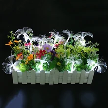 AC110V/220V 10M 100 LED Fiber Optic String Light Twinkle Light Strip for Christmas Garden Wedding Party holiday Decoration