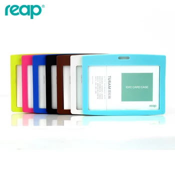 

ID card case large capacity Business Card Holder Employee Badge company supplies (Standard size 86*54mm, can insert 3 cards)