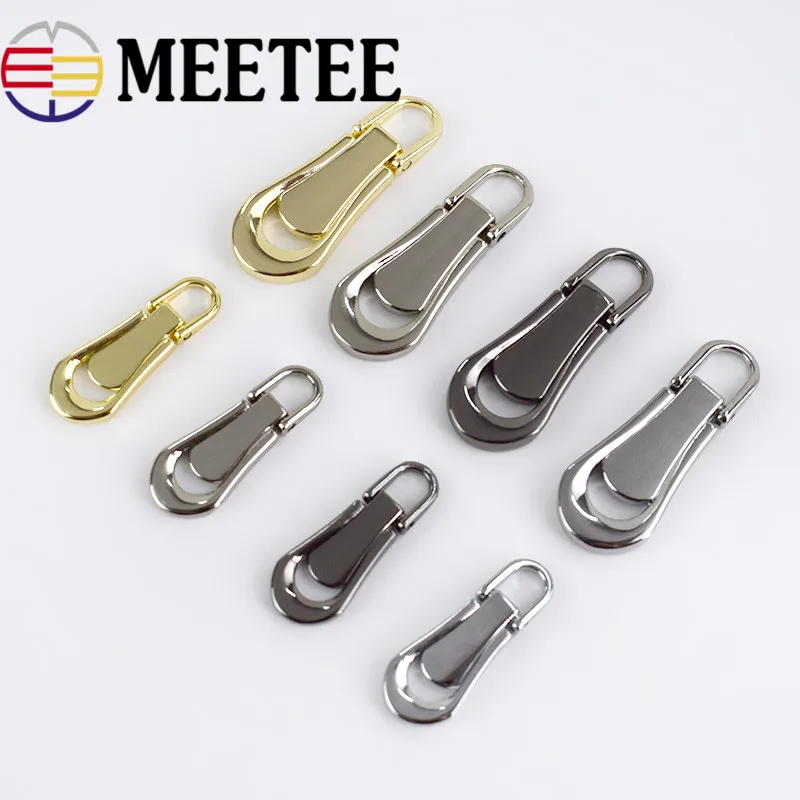 10Pcs Detachable 3 5 Metal Zipper Pullers for Zipper Sliders Head