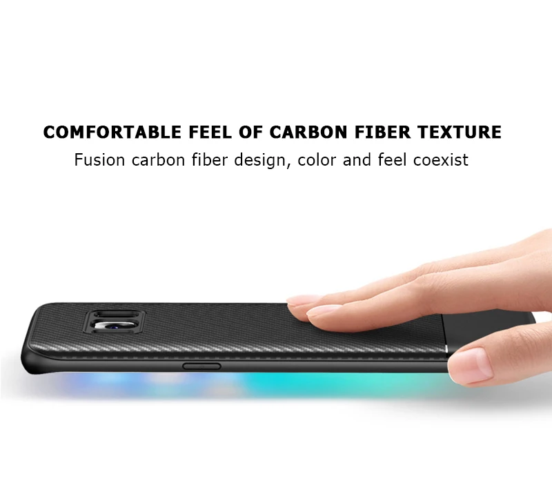 LUPHIE Luxury Case For Samsung Galaxy S9 S8 Plus Note 8 9 Carbon Fiber case cover  (3)
