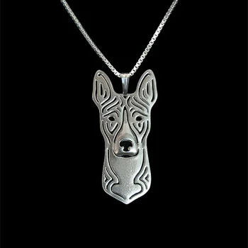 

Basenji jewelry - Gold and silver pendant and necklace jewelry animal free ship 12pcs/lot