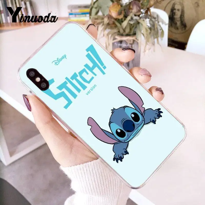 Yinuoda для iPhone 7 6 X Чехол Lilo Stitch Coque чехол для телефона для iPhone 8 7 6 6S Plus X 5 5S SE XR XS XSMAX - Цвет: 8