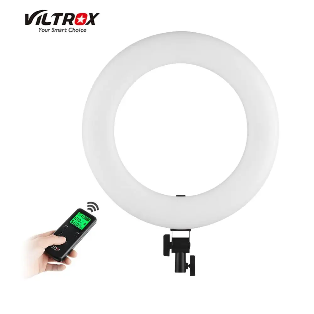 Viltrox VL-600B светодиодный свет 5600 K CRI 95+ моно-Цвет светодиодный кольцо видео заполняющий свет+ пульт Управление для студийной съемки на открытом воздухе