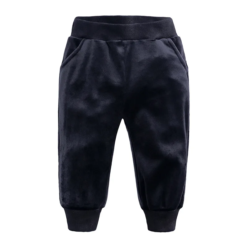 Autumn Girls Boys Clothing Sets Winter Children Fashion Hooded Sweatshirt Coats And Pants Suit Velvet Tracksuit Kids Clothes Set (10)