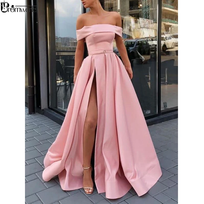 pink prom dresses 2019