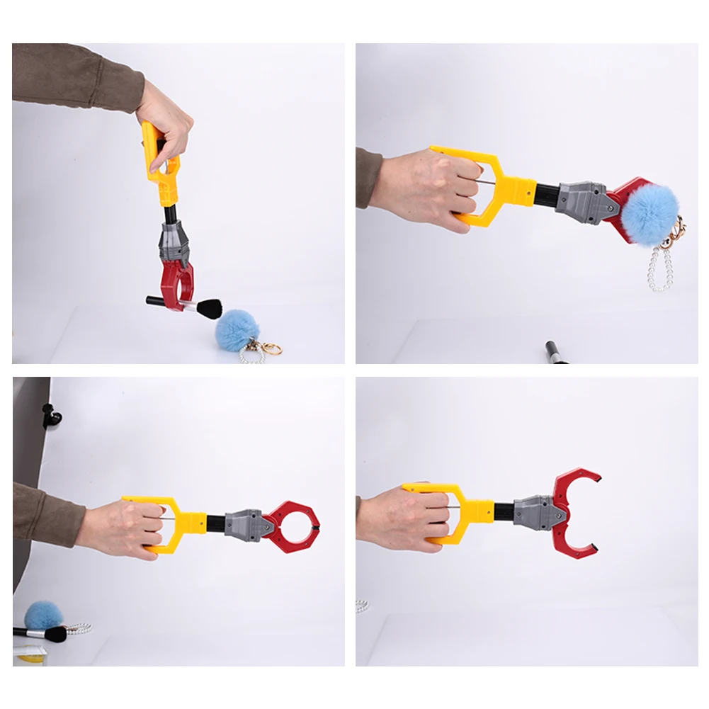 Робот захватывающая игрушка механический зажим манипулятор Красный контроль силы пластиковая желтая детская игрушка на запястье укрепляющие вещи захват