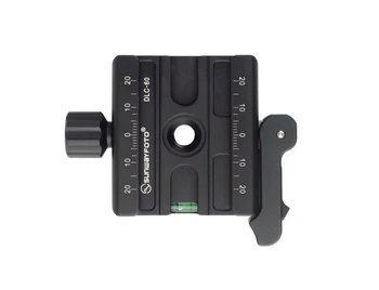 

SUNWAYFOTO DLC-60 Tripod Head Quick Release Clamp For DSLR Tripode Quick Release Clamp Plate BallHead Lever Release Clamp